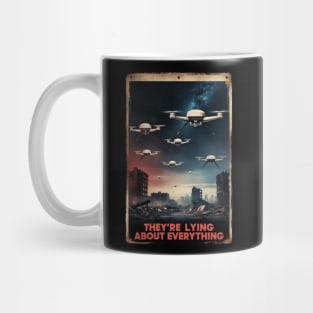 New Jersey Drones UFO Conspiracy Mug